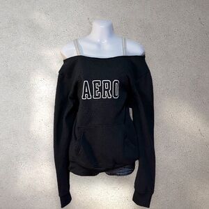 AERO OFF THE SHOULDER SWEATSHIRT